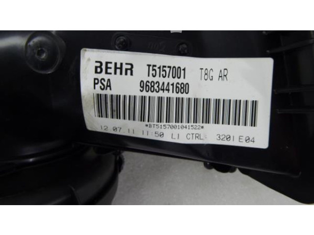 Вентилятор печки    T5157001, 25020306   Peugeot 5008