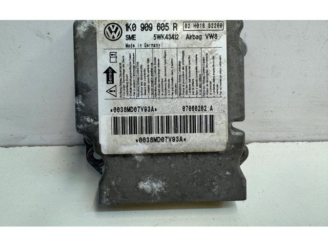 Блок подушек безопасности 1K0909605R Volkswagen Jetta V