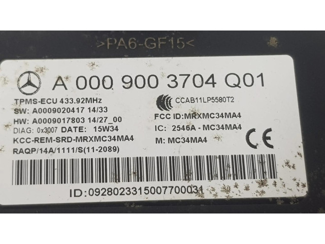 Блок управления A0009003704, 407405DA0B Infiniti Q30