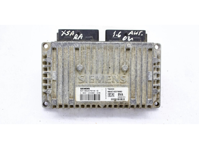 Блок управления коробкой передач 9647437680, s118047510c Citroen Xsara