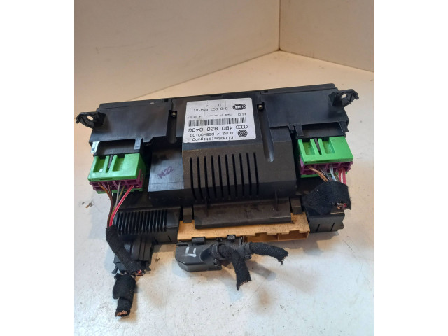 Блок управления климат-контролем 4B0820043G, D550000   Audi A6 S6 C5 4B