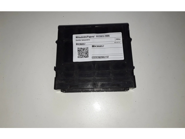 Řídící jednotka MK386857, E6T01771 Mitsubishi Pajero 2004