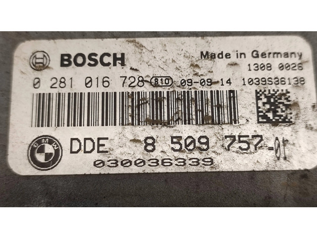 Řídící jednotka 8509752, 13618511372 BMW 7 F01 F02 F03 F04 2009