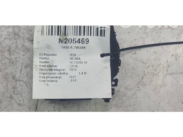 Подрулевой шлейф SRS 5Q0953549F Skoda Octavia Mk3 (5E)