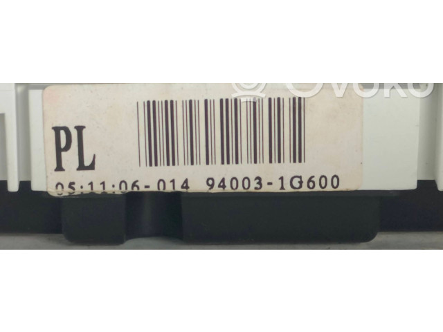 Přístrojová deska KIA Rio 2005 940031G600