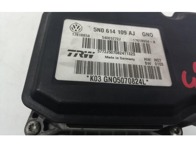 Блок АБС 5N0614109AJ Audi Q3 8U 2011 - 2016 года