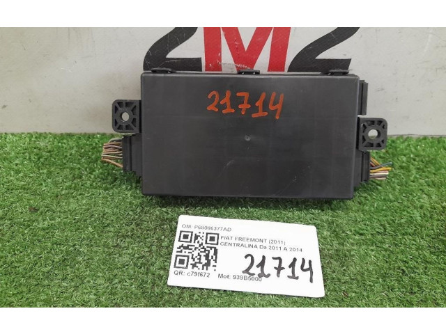 Блок управления P68086377AD, 939B5000   Fiat Freemont