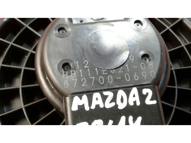 Вентилятор печки 872700 Mazda 2
