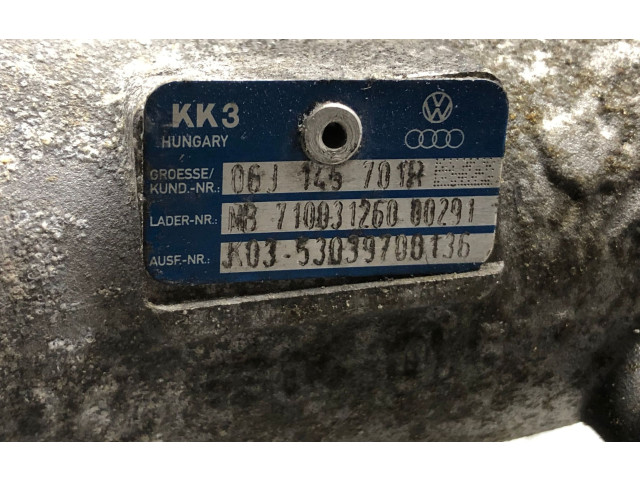 Турбина Skoda Octavia Mk2 (1Z) 06J145701R, 06J145701R для двигателя CDAA