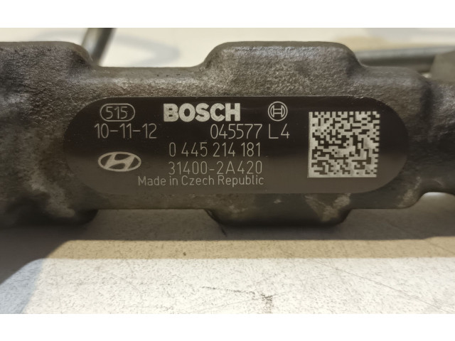 Топливная рампа 314002A420, 0445214181   KIA Ceed  