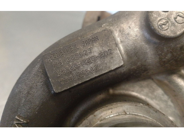  Турбина Honda Accord  18900RBDE02, 72912512   для двигателя N22A1      