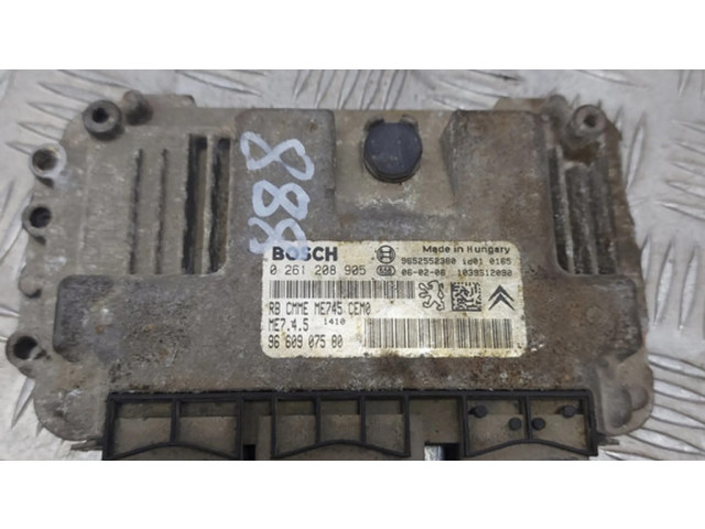 Řídící jednotka 9652552380, 9660907580   Citroen Berlingo 2006