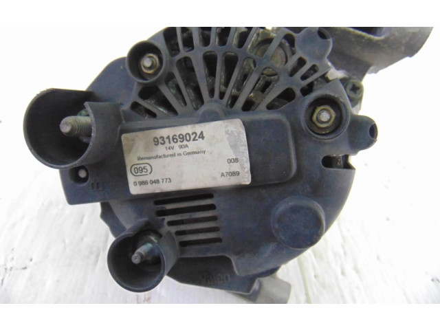 Генератор 93169024   Opel Meriva A      