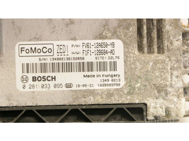Блок управления двигателя 0281033095   Ford Connect