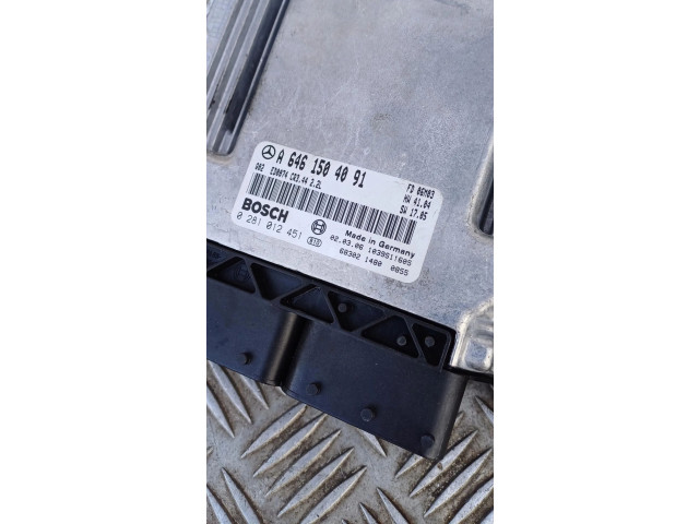 Řídící jednotka A6461504091 Mercedes-Benz C W203 2004