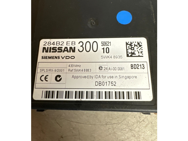 Блок комфорта 284B2EB300, DB01752 Nissan Pathfinder R51