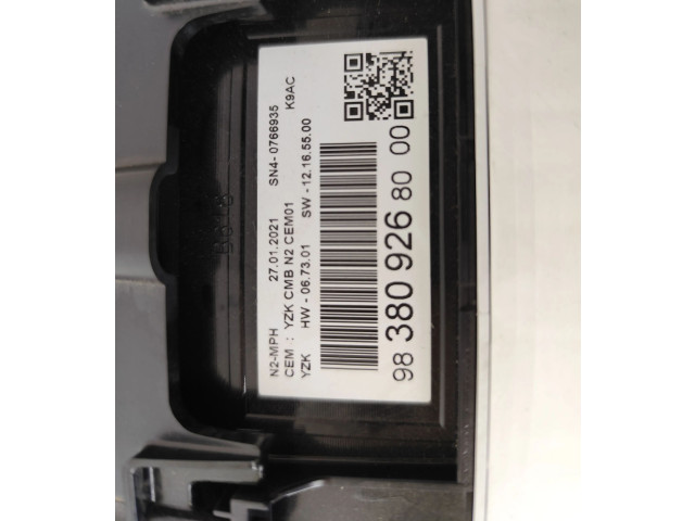 Přístrojová deska Citroen Berlingo 2020 983809268000, 76916835OU