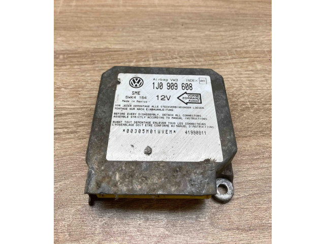 Блок подушек безопасности 1J0909608, 5WK4154 Skoda Octavia Mk1 (1U)