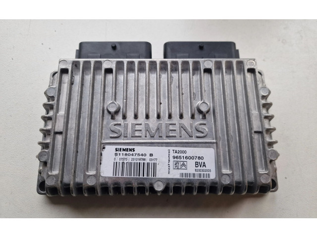 Блок управления коробкой передач 9651600780   Citroen C8