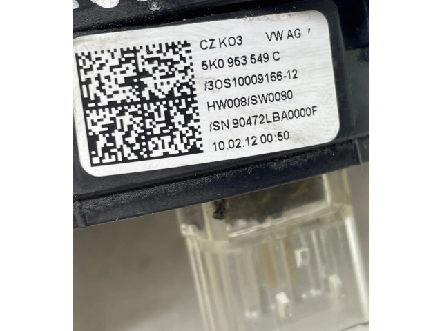 Подрулевой шлейф SRS 5K0953549C, 904721LA0000F Volkswagen Caddy