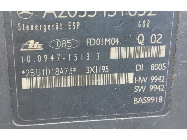 Jednotka ABS A2035451632, A2044310512 Mercedes-Benz C W203 2001