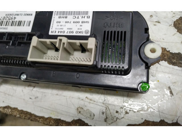 Блок управления климат-контролем 5K0907044ER Volkswagen Golf Plus