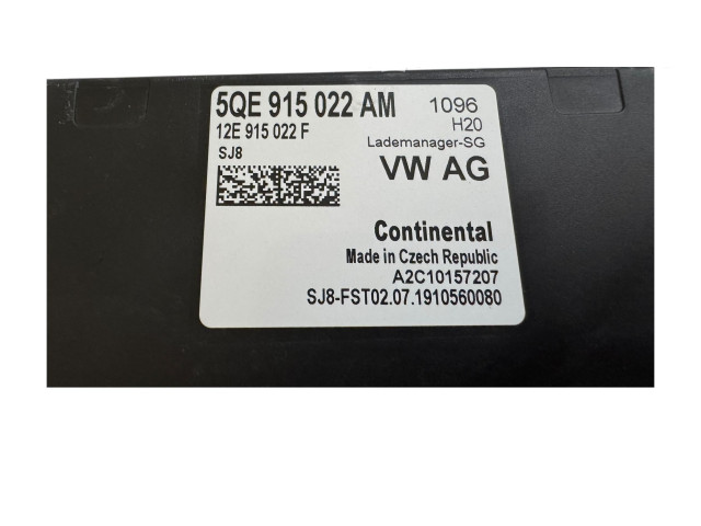 Блок управления 5QE915022AM, 12E915022F   Volkswagen e-Golf