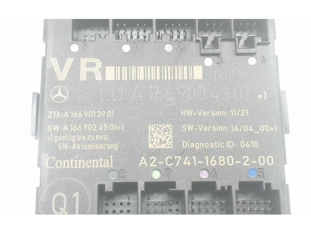Блок управления A1669004302, A1669004302   Mercedes-Benz A W176