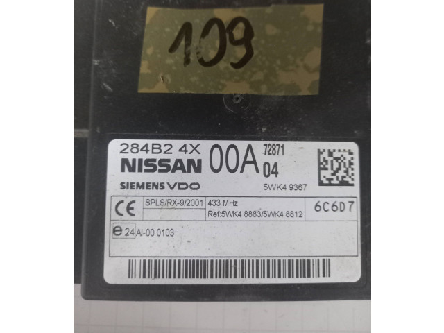 Блок комфорта 284B24X00A, 5WK49367 Nissan Navara D40