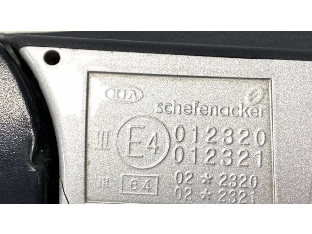 Зеркало (механическое) правое KIA Picanto 2004-2011 года