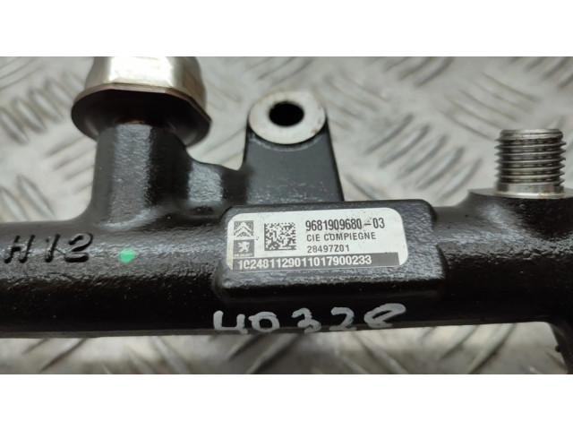 Топливная рампа 9681909680, 9663305480 Citroen C4 Grand Picasso 2.0