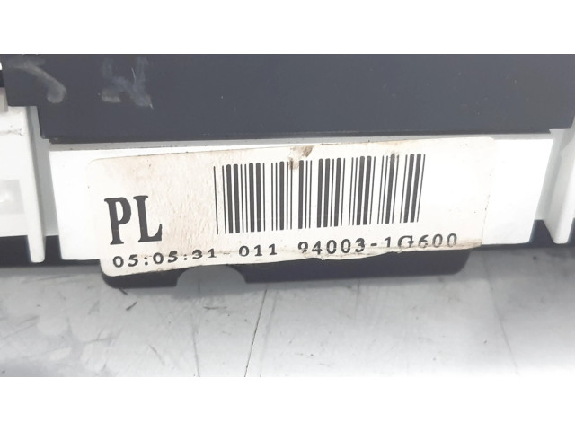 Панель 940031G600 KIA Rio