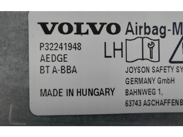 Подушка безопасности в сиденье 32241948 Volvo XC90