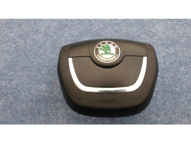 Подушка безопасности водителя 1Z0880201AR Skoda Superb B6 (3T)