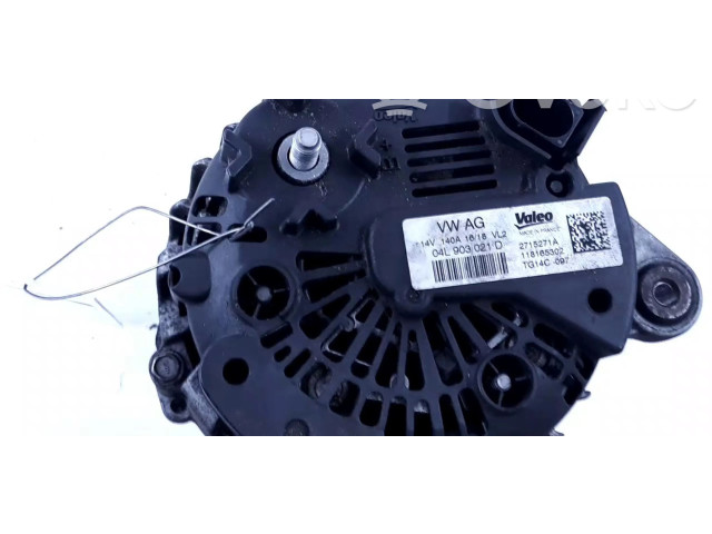 Генератор 04L903021D   Audi A3 S3 8V      