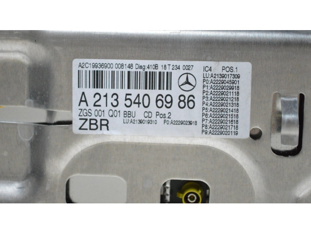 Přístrojová deska  Mercedes-Benz E W213 2018 A2135406986, A2229045901  