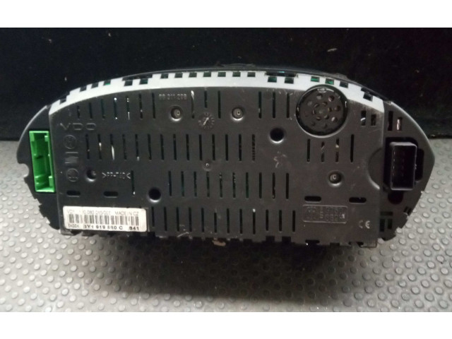 Панель приборов 6Y1919880C, MPI Skoda Fabia Mk1 (6Y)