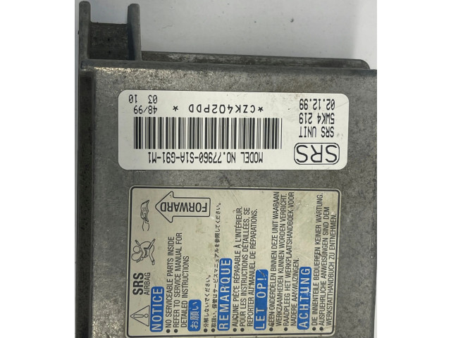 Блок подушек безопасности 77960S1AG91M1 Honda Accord