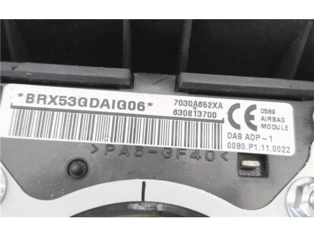 Подушка безопасности водителя 7030A652XA Mitsubishi Mirage VI G4 Attrage