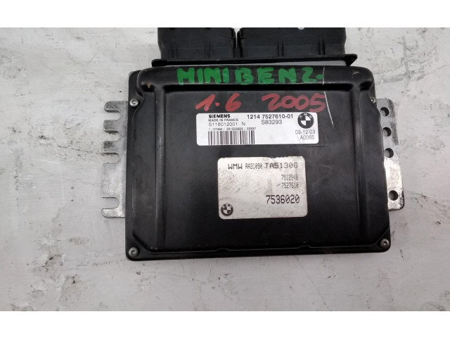 Řídící jednotka 12147527610-01, S118012001   Mini One - Cooper R50 - 53 2005