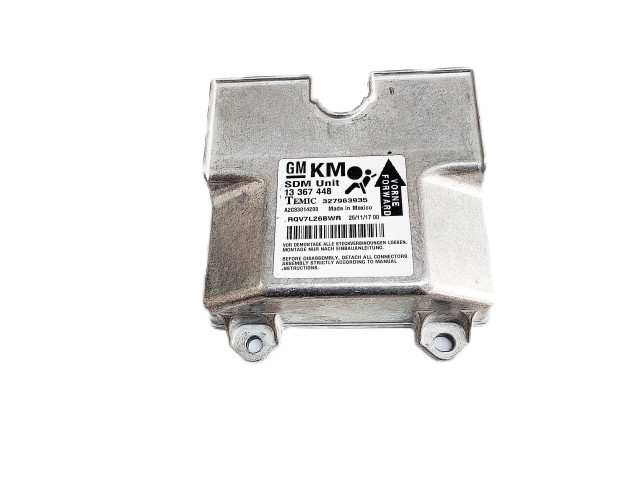 Блок управления надувных подушек 13367448   Opel Astra G