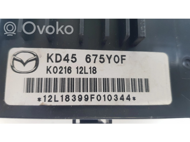 Блок управления KD45675Y0F   Mazda 6
