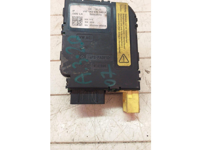 Подрулевой шлейф SRS 1K0953549A, 1K0953549A   Audi A3 S3 8P