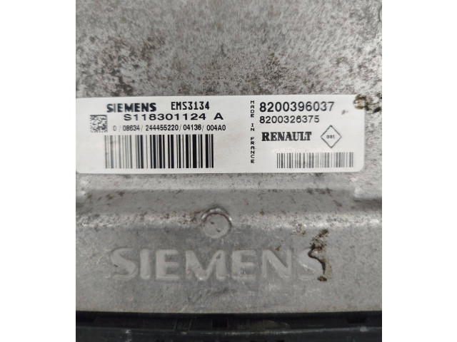 Řídící jednotka 8200396037, S118301124A   Renault Kangoo I 2003