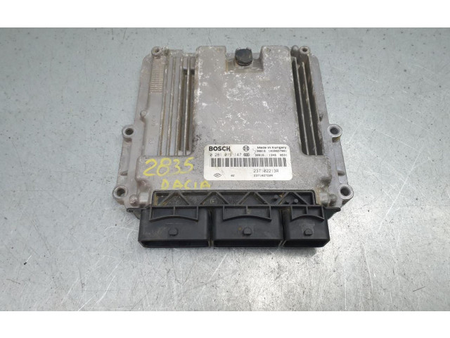 Блок управления двигателя 0281019147, 237102213R   Dacia Lodgy