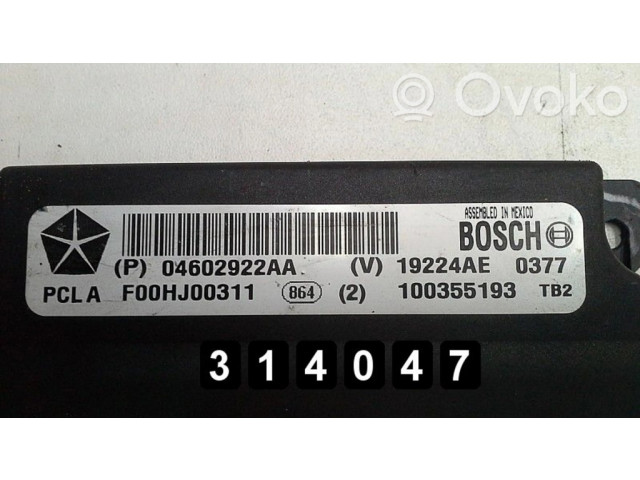 Řídící jednotka F00HJ00311 Chrysler Sebring (JS) 2009