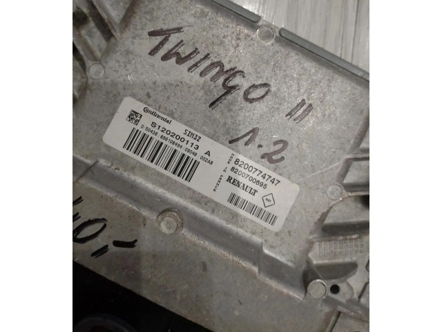 Блок управления двигателем Блок управления S120200113A Renault Twingo II