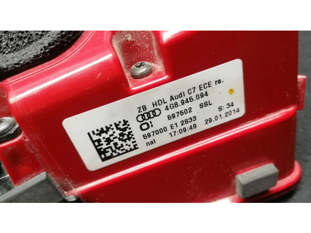 Задний фонарь правый сзади 4G8945094 Audi A7 S7 4G 2011-2017 года