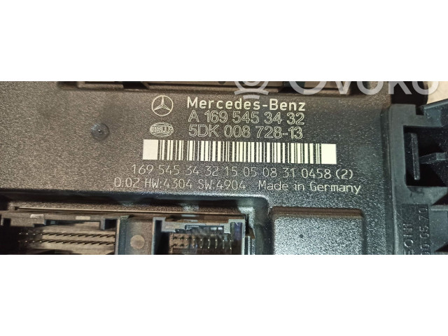 Блок комфорта A1695453435, 5DK00872813 Mercedes-Benz A W169
