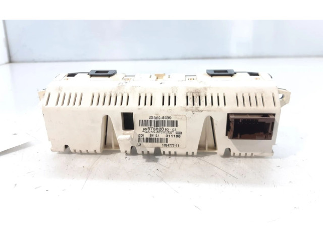 Дисплей 9657882880 Citroen Berlingo